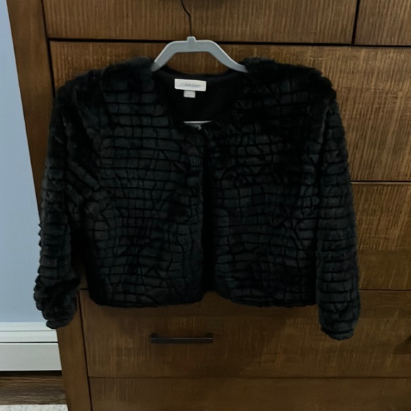 Calvin Klein Jackets & Blazers - Calvin Klein Black Teddy Jacket